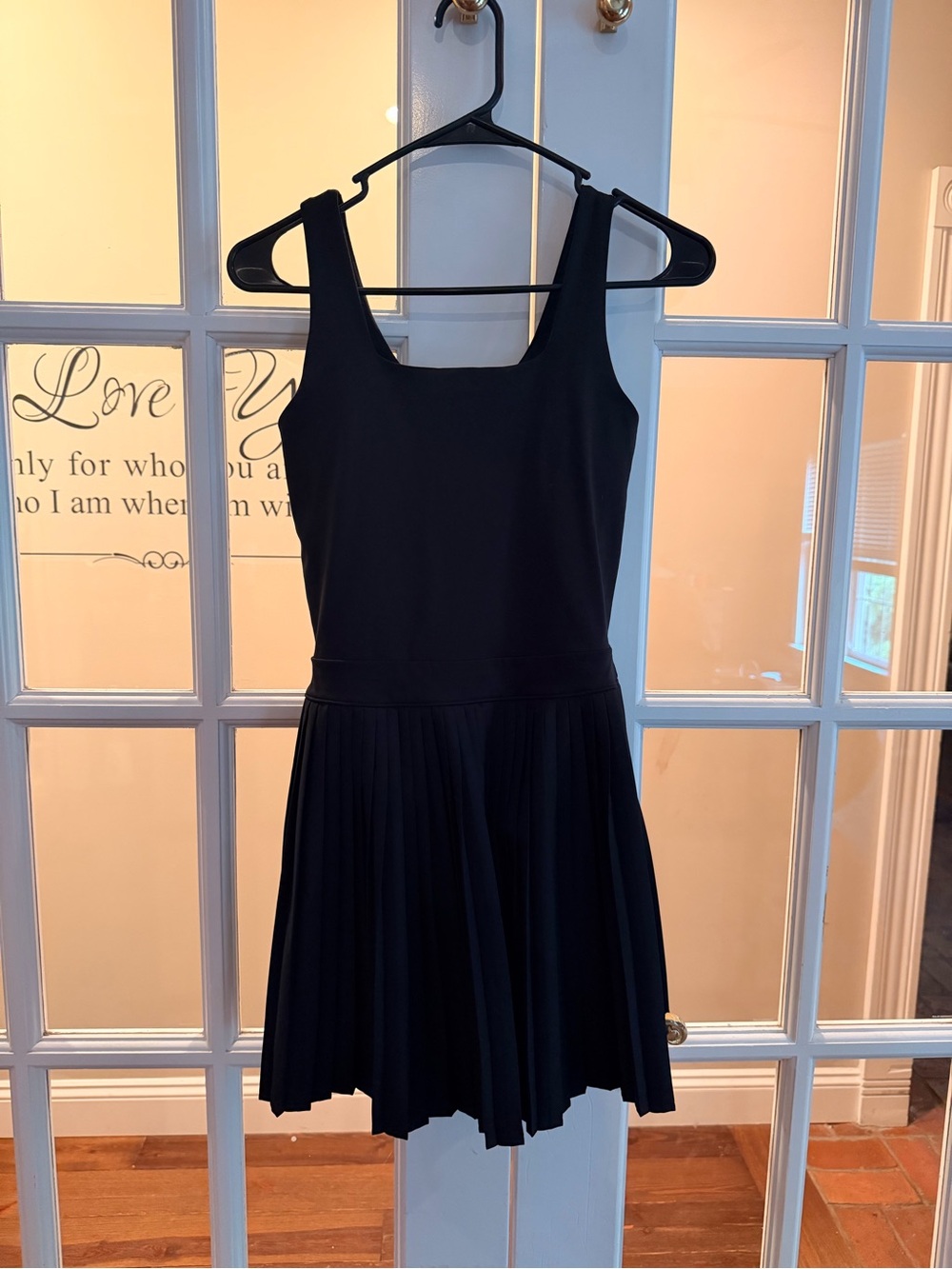 all in motion Black Scoop Neck Active Tank